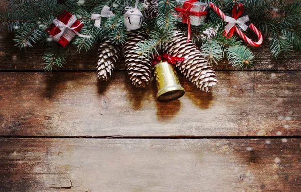 New Year, Christmas, wood, merry christmas, decoration, fir tree