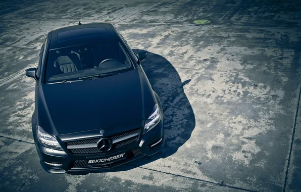 Tuning, mercedes, cls, black edition, kicherer