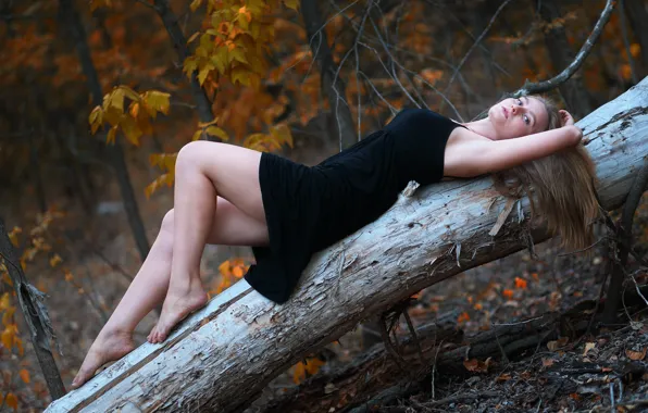 Look, girl, dress, legs, Nastya, Murat Kuzhakhmetov