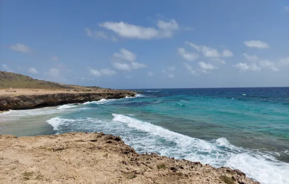 Download wallpaper Aruba wallpaper, Aruba coastline, Aruba beach ...
