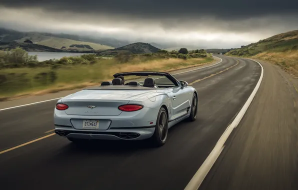 Picture Bentley, back, convertible, 2019, Continental GT V8 Convertible