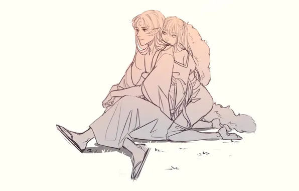Rin, Inuyasha, Inuyasha, Seshoumaru