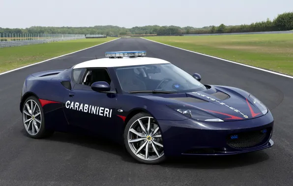 Lotus, Evora, police, police car, carabinieri
