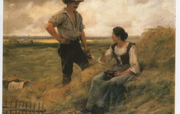 Picture THE HARVEST, A BREAK FROM, DUPRE
