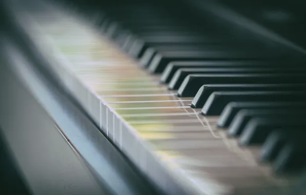 Picture keys, piano, musical instrument