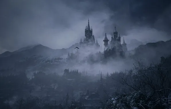 Dark, Castle, RE Village