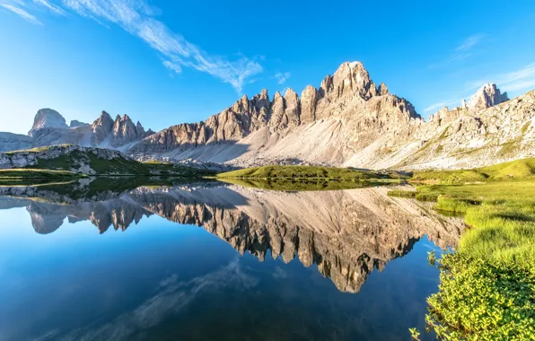 Picture summer, mountains, The Dolomites, Dolomite Alps
