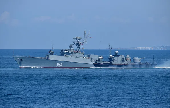 Ship, anti-submarine, small, Muromets, project 1124m, cipher Albatross
