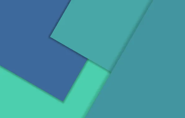 Picture Android, Design, Square, 5.0, Lines, Lollipop, Turquoise, Material