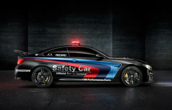 Photo, Black, BMW, Tuning, Car, MotoGP, safety car, Side