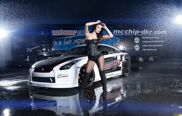 Rain, Silvia Hauten, Nissan GTR