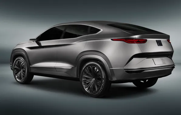 Rear view, Fastback, 2018, crossover, Fiat, SUV