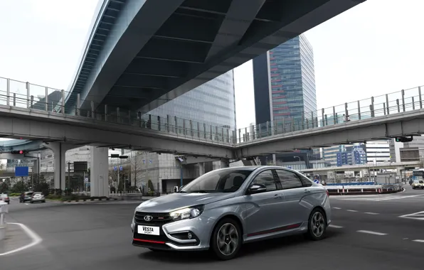 Sedan, Lada, Lada, 2018, Sport, Vesta, Vesta, AvtoVAZ