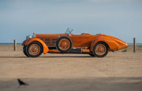 Retro, Side, Hispano-Suiza, 1924, Hispano-Suiza H6C Tulipwood Torpedo