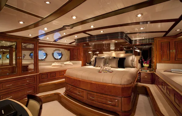 Design, style, interior, yacht, Suite, cabin
