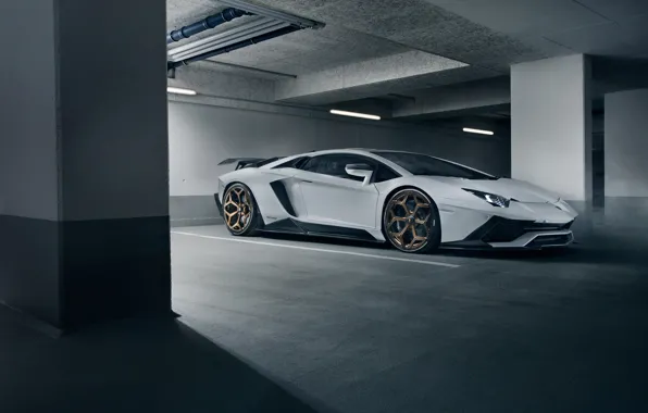 Lamborghini, supercar, side view, 2018, Novitec Torado, Aventador S