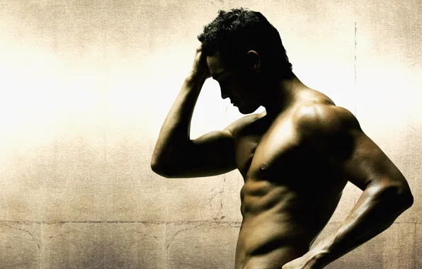Body, shadow, hands, guy, shoulders, Pres