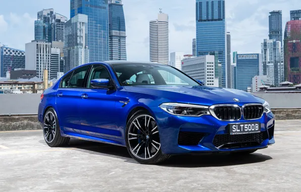 The city, sedan, 2018, BMW M5, F90