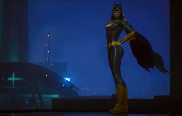 Game, knights, Batgirl, Gotham