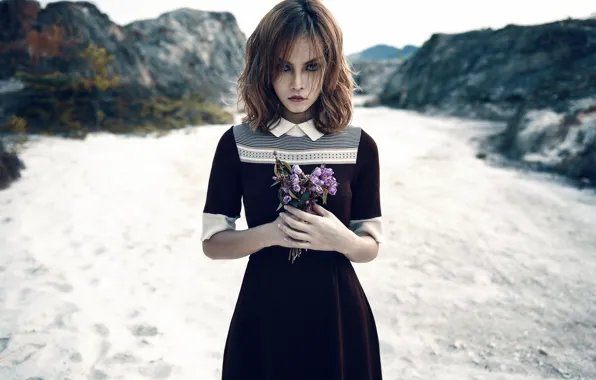 Picture a bunch, dress, girl, look