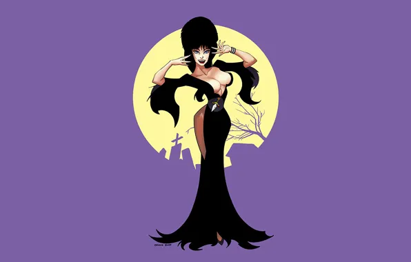 Elvira, Cassandra Peterson - Free Wallpaper / WallpaperJam.com