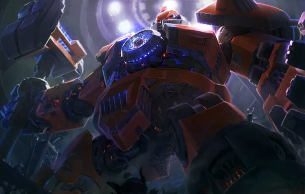 Fantasy, League of Legends, Sion, Riot Games, Christian Fell