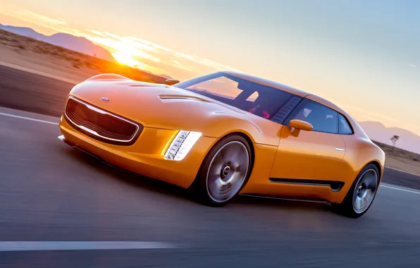 2014, Pictures, Kia GT4 Stinger Concept, Sport Car