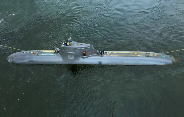 Submarine, The German Navy, diesel-electric, And 34