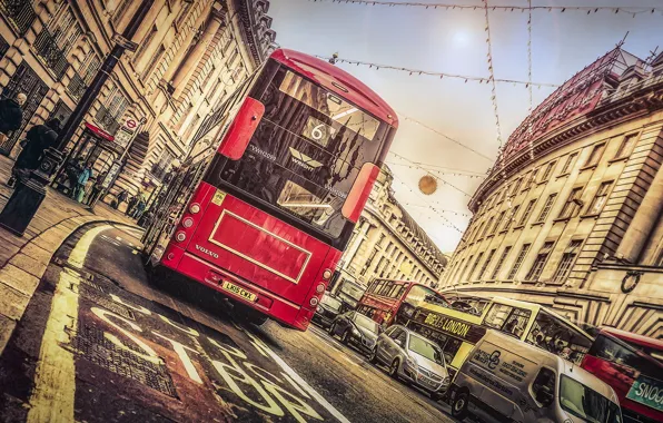 The city, London, Regent Street