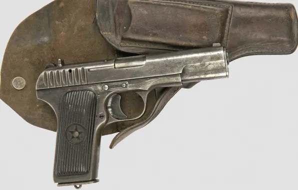 Gun, Tokarev 33, handgunj, Holster
