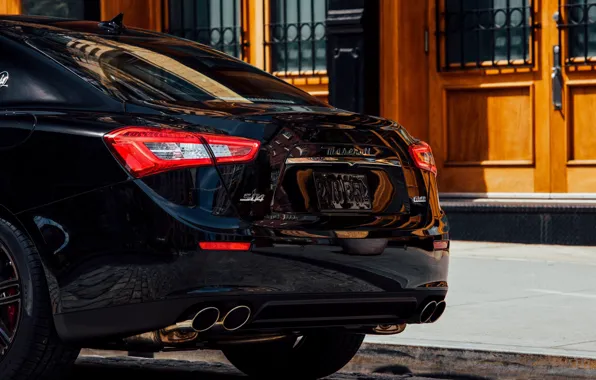 Picture Maserati, Ghibli, rear view, Maserati Ghibli Nrissimo