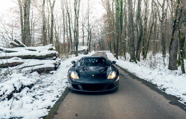 Picture Porsche, front, Porsche Carrera GT