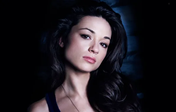 Actress, brunette, Crystal Reed, Crystal Reed