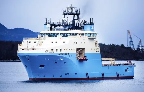 The ship, Master, Maersk, Maersk Line, AHTS, Maersk, Offshore, AHTS Vessel