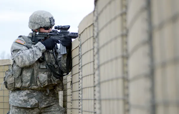 Weapons, army, soldiers