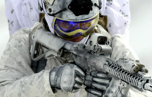 Picture weapons, army, soldiers, United States Navy SEALs