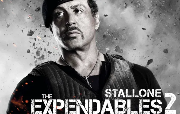 Picture Soldiers, Sly, Sylvester Stallone, The expendables 2, Expendables 2
