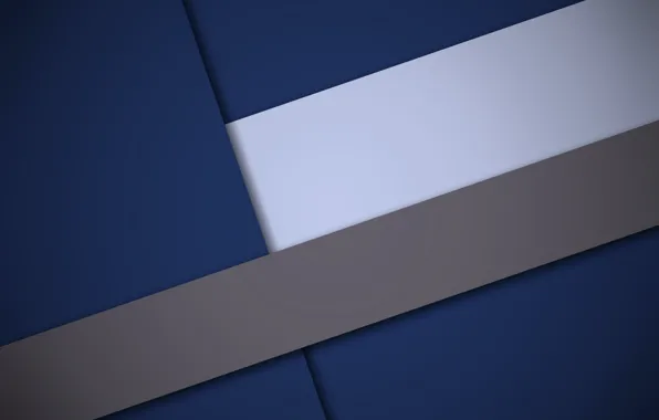 White, line, blue, geometry, color, material- design