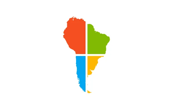 Abstraction, Windows, the continent, South America