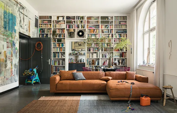 Furniture, Design, Interior, Books