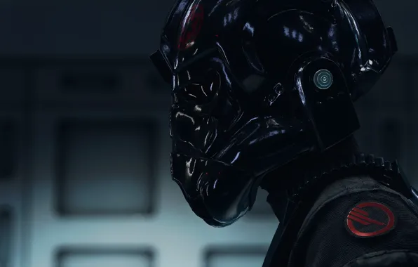 Background, Star Wars, helmet, Star Wars Battlefront II