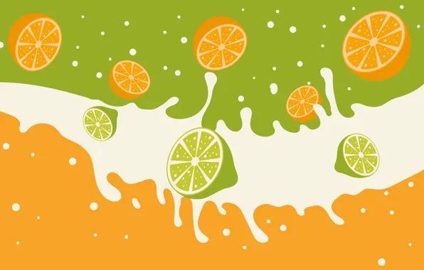 Picture background, orange, texture, lime