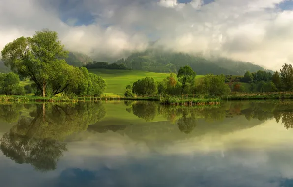 River, spring, Austria, may, Rattenberg