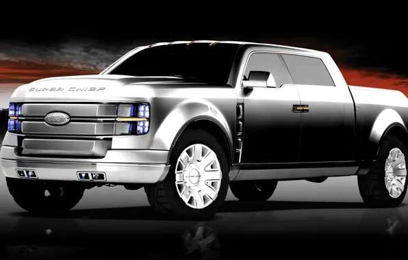 Ford, pickup, F-250, Super-Chief