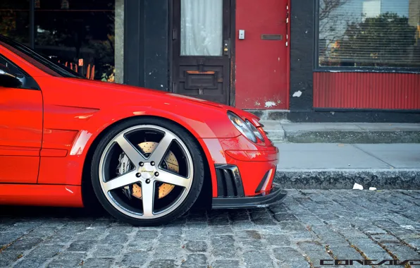 Mercedes Benz, AMG, Black Series, Concave, CLK63