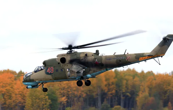 RUSSIAN AIR FORCE, Hind, OKB M. L. Mil, Mi-24P, the product 243, Soviet/Russian attack helicopter