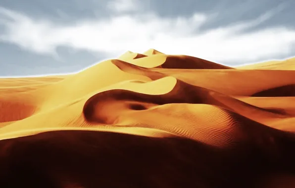 Sand, desert, dunes