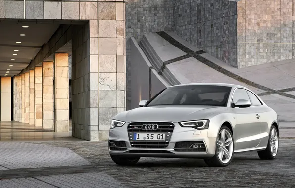 Audi, Audi, building, coupe, car