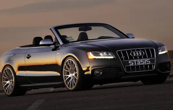 Car, machine, tuning, stasis, audi S5 Cabriolet Challenge Edition