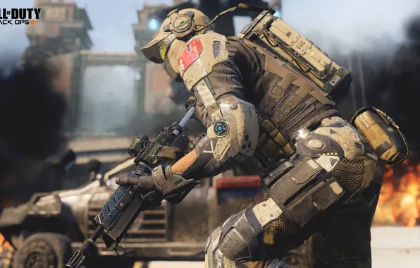 Future, war, soldiers, Call of Duty: Black Ops 3